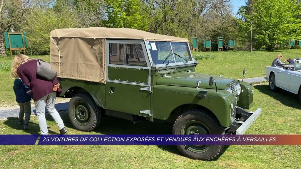 25 voitures de collection exposées et vendues aux enchères à Versailles – voitures anciennes versailles, sur Youtube