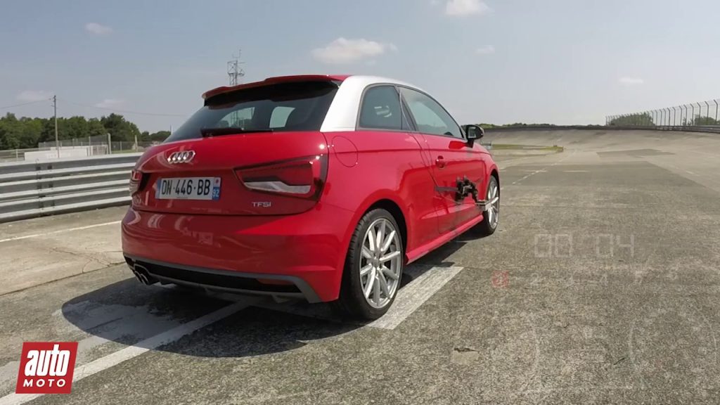 Dailymotion (circuit montlhery 100 ans): 2015 Audi A1 1.4 TFSI : 0 à 100 km/h sur le circuit de Montlhéry – AutoMoto