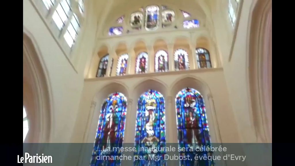 Linas (91) : après 19 ans de travaux, l’église rouvre ses portes (Dailymotion)