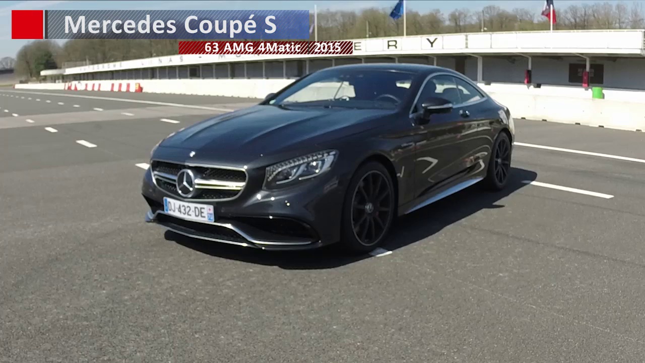 Vimeo Mercedes S 63 AMG coupé 4Matic : 0 à 100 km/h sur le circuit de Montlhéry