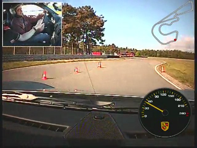 Dailymotion (circuit montlhery stage pilotage): STAGE PILOTAGE Porshe Caymen Circuit LOHEAC (35)