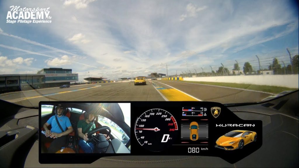 Stage Pilotage Lamborghini Huracan circuit Le Mans Maison Blanche – circuit montlhery stage pilotage, sur Youtube