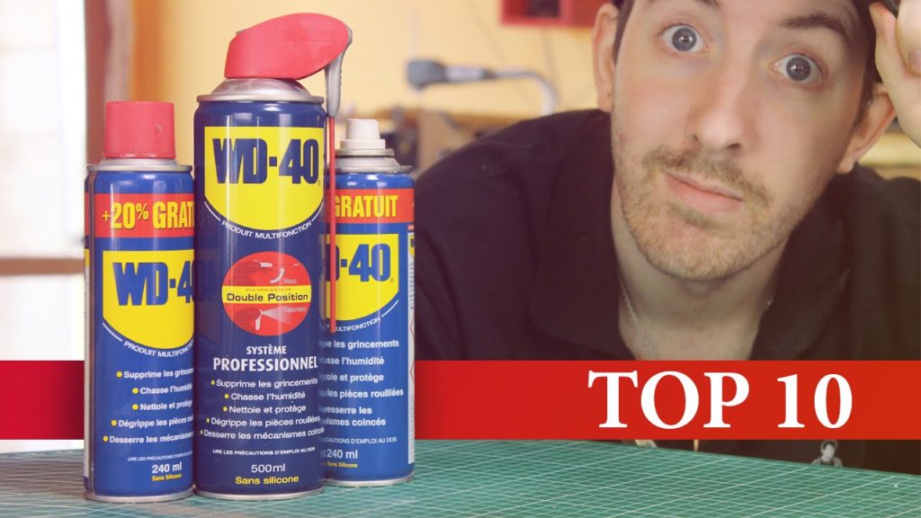 TOP 10 DES UTILISATIONS IMPROBABLES DU WD-40 (Youtube)