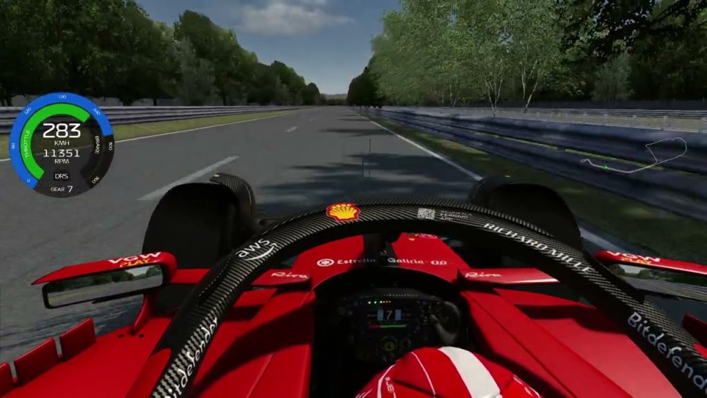 Assetto corsa f1 2023 – Charles Leclerc onboard linas-montlhéry (circuit montlhery evenement)