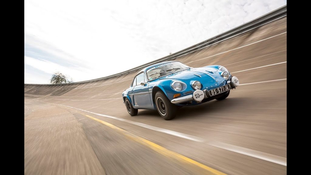 Essai Alpine Berlinette A110 sur le circuit de Montlhéry (Youtube)
