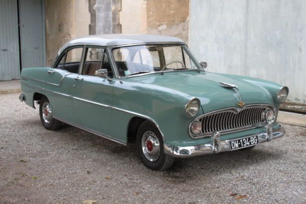 French Ford Flathead: 1956 Simca Vedette Versailles V8 – voitures anciennes versailles, sur Pinterest