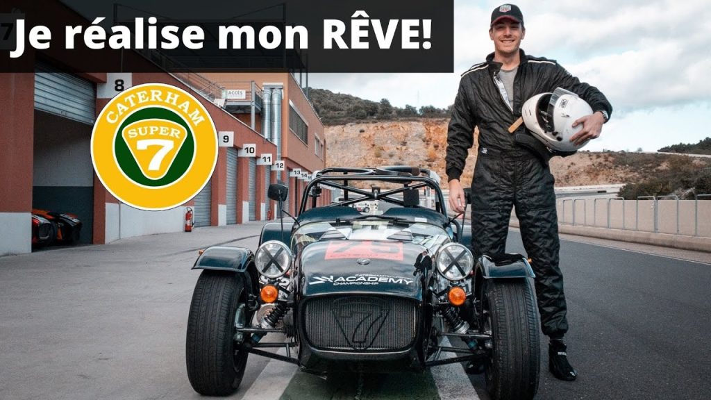 INCROYABLE! Je réalise mon RÊVE Caterham!! (circuit montlhery calendrier)