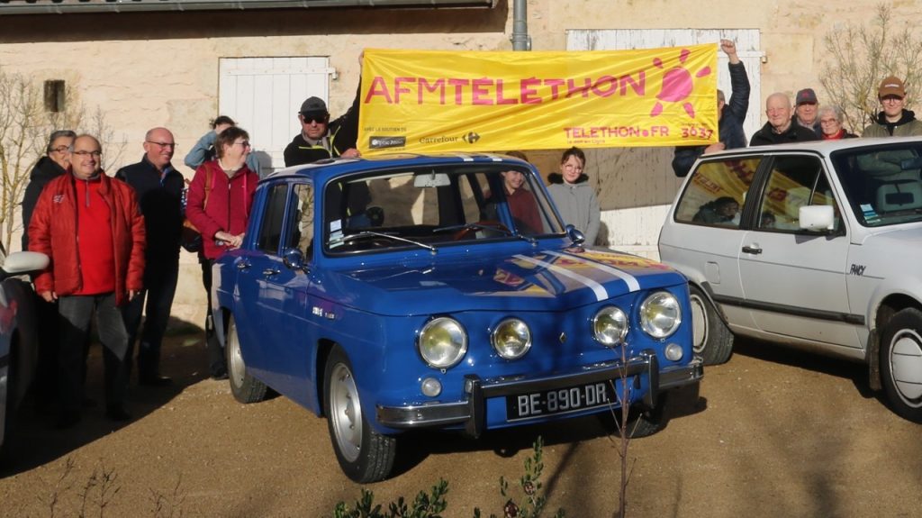 Information: les voitures anciennes ont roulé pour le Téléthon
