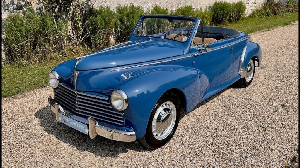 PEUGEOT 203 Cabriolet 1953 vendue chez GT VINTAGE CLASSIC CARS – Voitures anciennes à vendre, sur Youtube