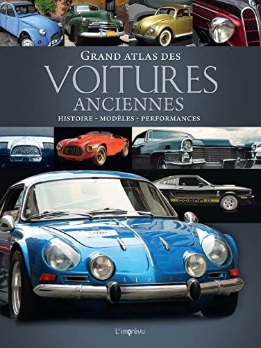 Pinterest (livre voitures anciennes): Grand Atlas des Voitures Anciennes – Très bon