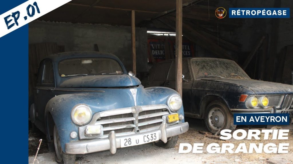 Sortie de grange – Aveyron #01 (Voitures anciennes seine et marne)