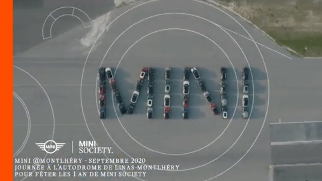 Sur Youtube (Autodrome montlhéry): L’anniversaire de MINI Society à l’autodrome de Montlhéry – Septembre 2020.
