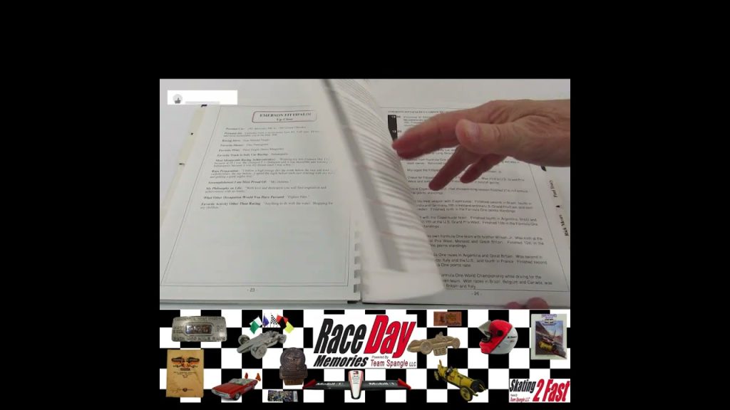 Sur Youtube (Livre voitures anciennes): Marlboro Racing 1993 Media Guide Cart IndyCar Roger Penske Rick Mears Paul Tracy Emerson Fittipaldi
