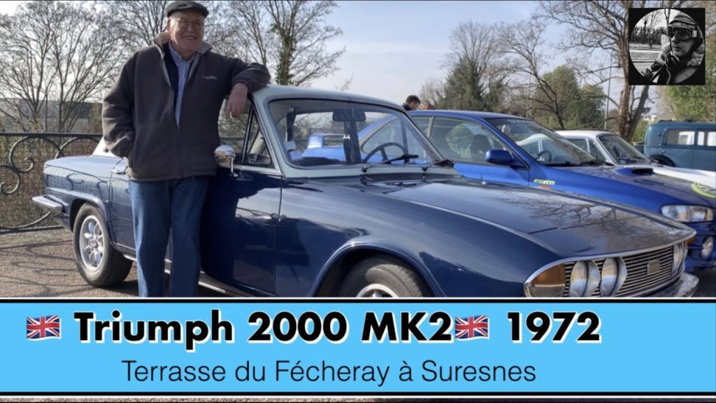 🇬🇧Triumph 2000 MK2🇬🇧1972 / Terrasse du Fécheray à Suresnes (voitures anciennes suresnes)