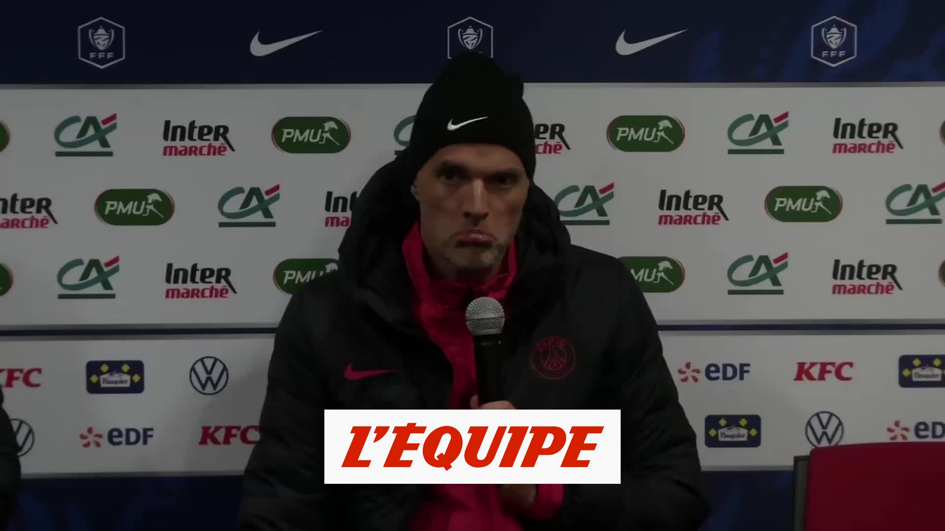Vimeo Tuchel «Sérieux et humbles» - Foot - Coupe - PSG