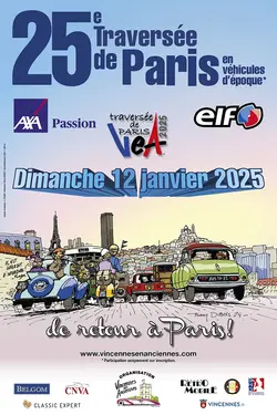 Un défilé de voitures anciennes