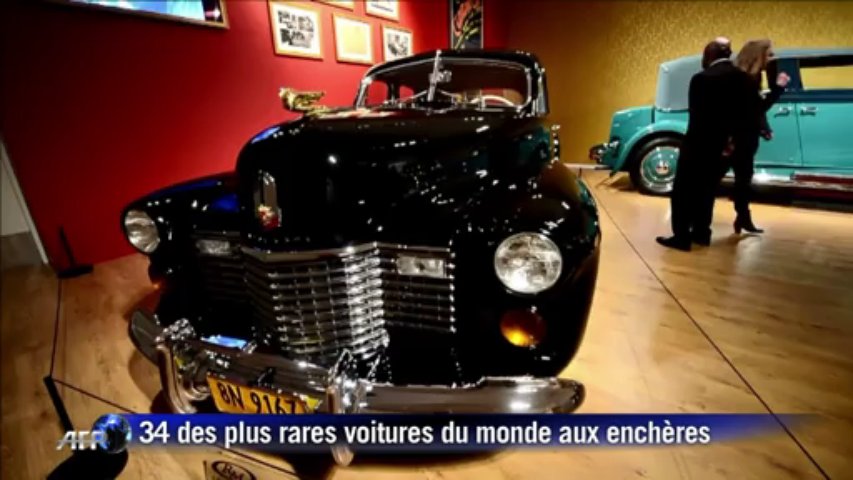 Vente aux enchères de voitures anciennes à New York (livre voitures anciennes)