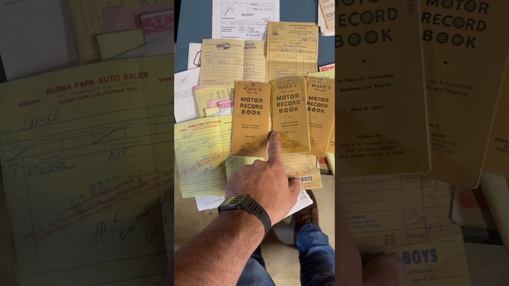 Ward’s Motor Record Book for the Amazon #volvo #classiccar #amazon #projectbluey (Livre voitures anciennes)