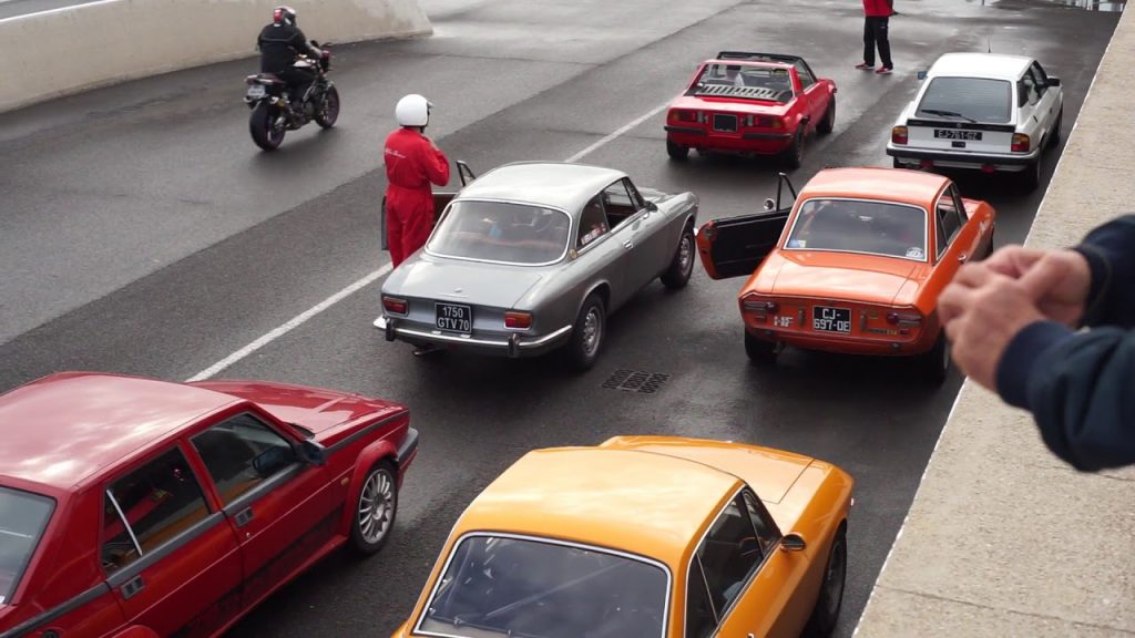 Youtube: Italian meeting 2019 Autodrome de Linas Montlhéry.(circuit montlhery 12 octobre)