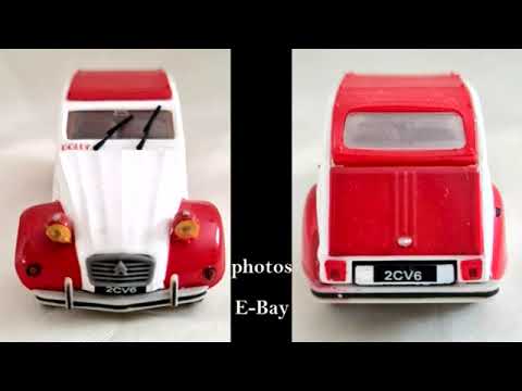 Youtube (Livre voitures anciennes): 10 Hachette 2cv