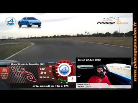 circuit du Roussillon 22/04/2023 stage de pilotage cadeau anniv (Youtube)