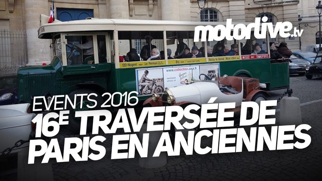 16e Traversée de Paris by Vincennes en anciennes 2016 (Voitures anciennes suresnes)