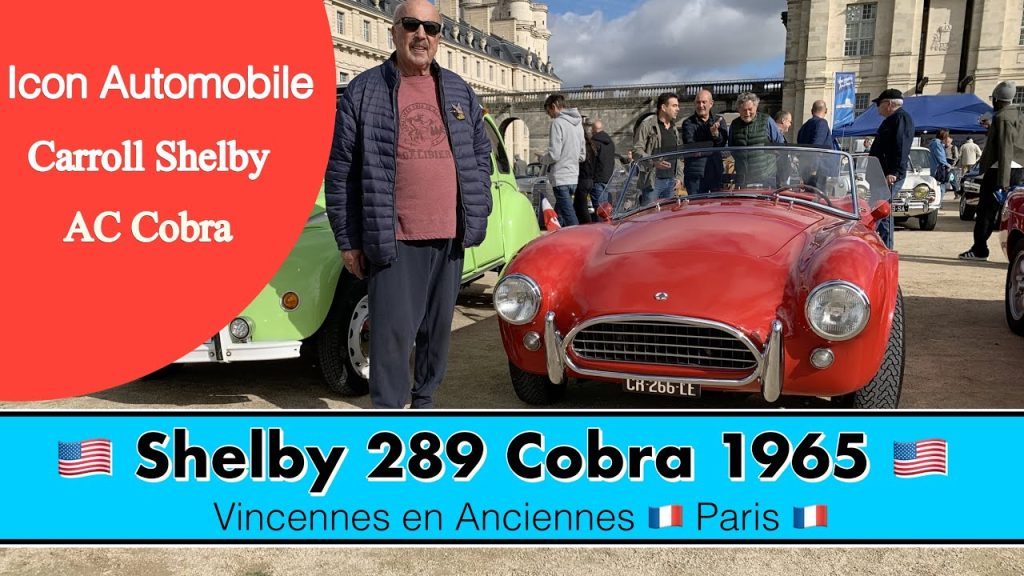 🇺🇸1965 Vraie Shelby 289 Cobra🇺🇸 Vincennes en Anciennes 🇫🇷Paris🇫🇷 (Voitures anciennes vincennes)
