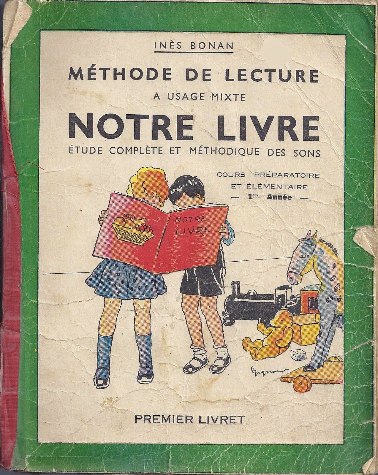 Pinterest In&egrave;s Bonan, M&eacute;thode de lecture Notre livre 1933-1947