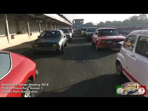 Autodrome Italian Meeting 2018 – Plateau Classiche (Youtube)