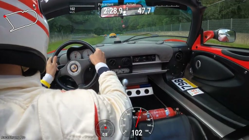 Autodrome Linas Montlhéry – 22 juin 2024 – Lotus Festival – tour avec data (Youtube)