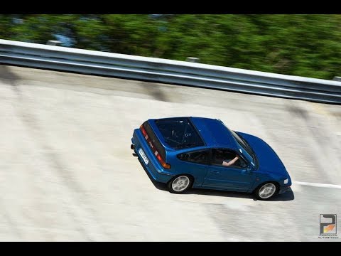 CRX EE8 VTEC autodrome Linas-Montlhery (Youtube)