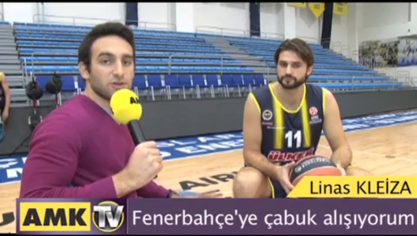 Linas Kleiza AMK’ya konuştu (Dailymotion)