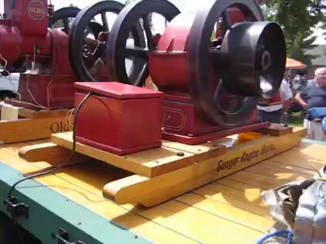 Hit and miss engines at Voitures Anciennes de Granby – Granby International – livre voitures anciennes, sur Dailymotion