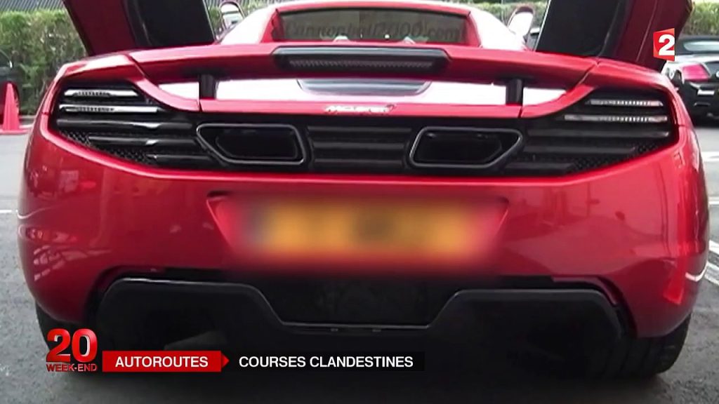 Autoroutes françaises : des terrains de jeu pour les conducteurs de voitures de sport (Dailymotion)
