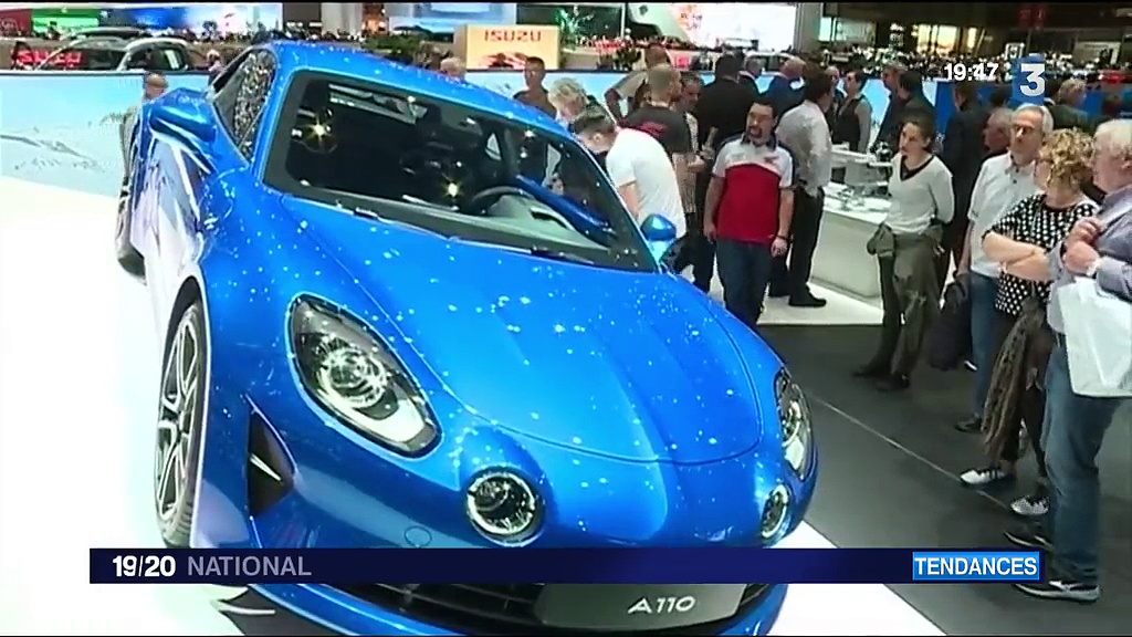 Salon de l’automobile de Genève : les voitures françaises font leurs stars (Dailymotion)