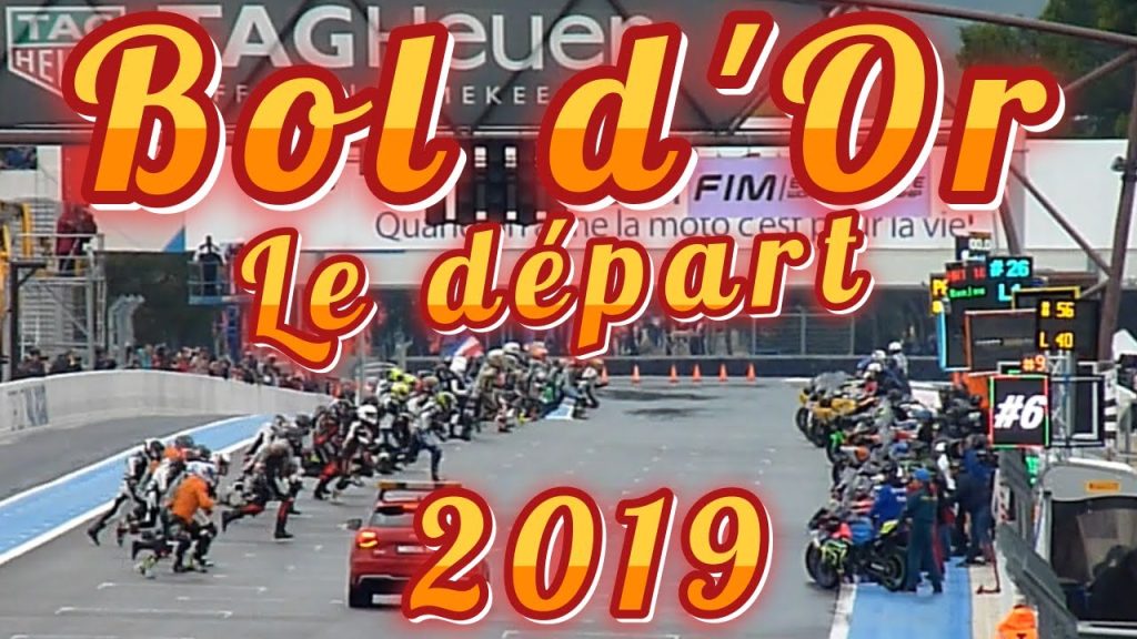 Départ du Bol d’Or 2019 sous la pluie au Circuit Paul Ricard du Castelet. – circuit montlhery moto, sur Youtube