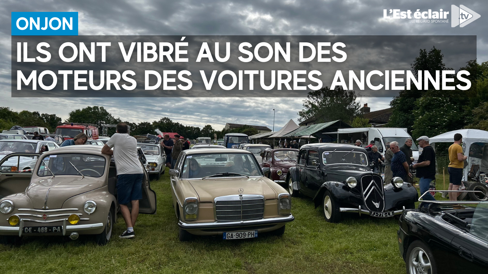Vimeo Des centaines de voitures anciennes étaient rassemblées à Onjon ce dimanche 26 mai