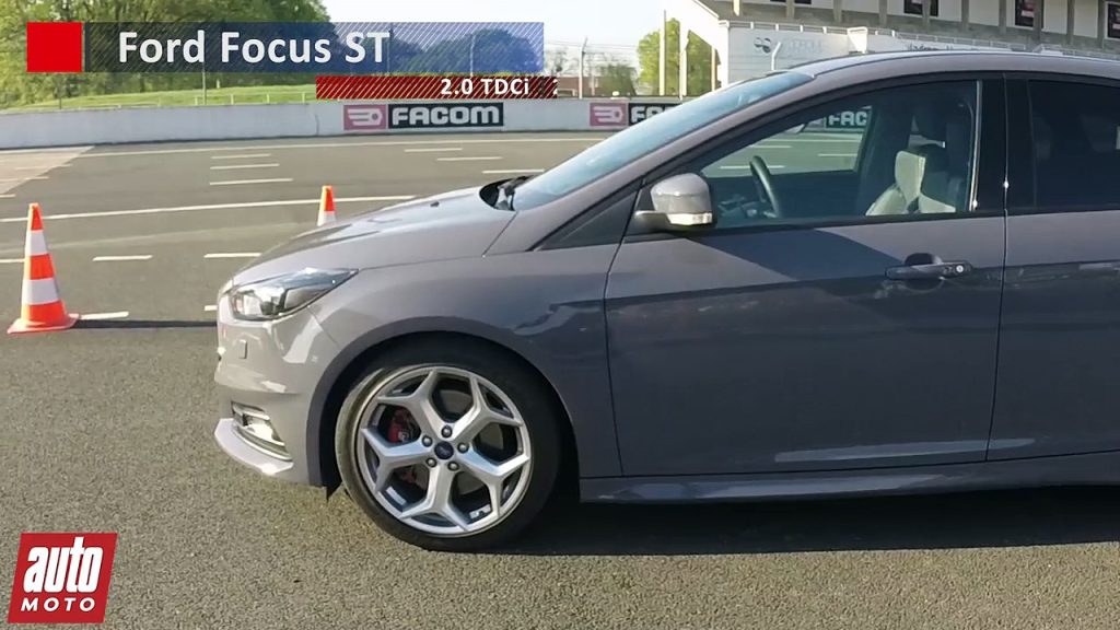 Ford Focus ST 2.0 TDCi : 0 à 100 km/h sur le circuit de Montlhéry – AutoMoto 2015 (Dailymotion)
