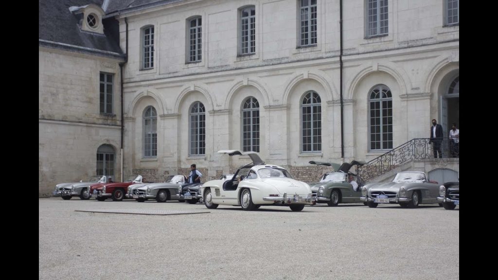 Je roule avec 20 MERCEDES 300 SL ! Incroyable – Livre voitures Anciennes françaises, sur Youtube