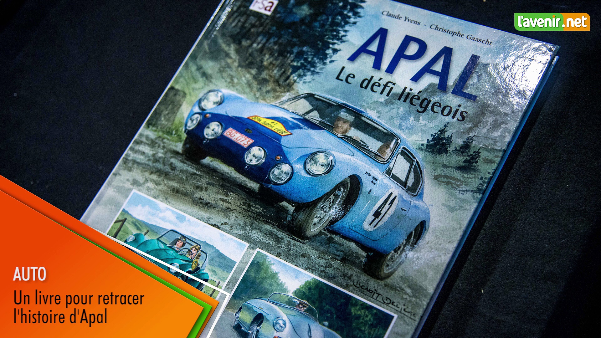 Vimeo L'Avenir - Un livre retrace l'histoire des voitures Apal