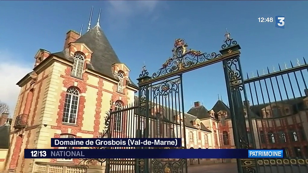 Le château de Grosbois : une demeure chargée d’Histoire (Dailymotion)