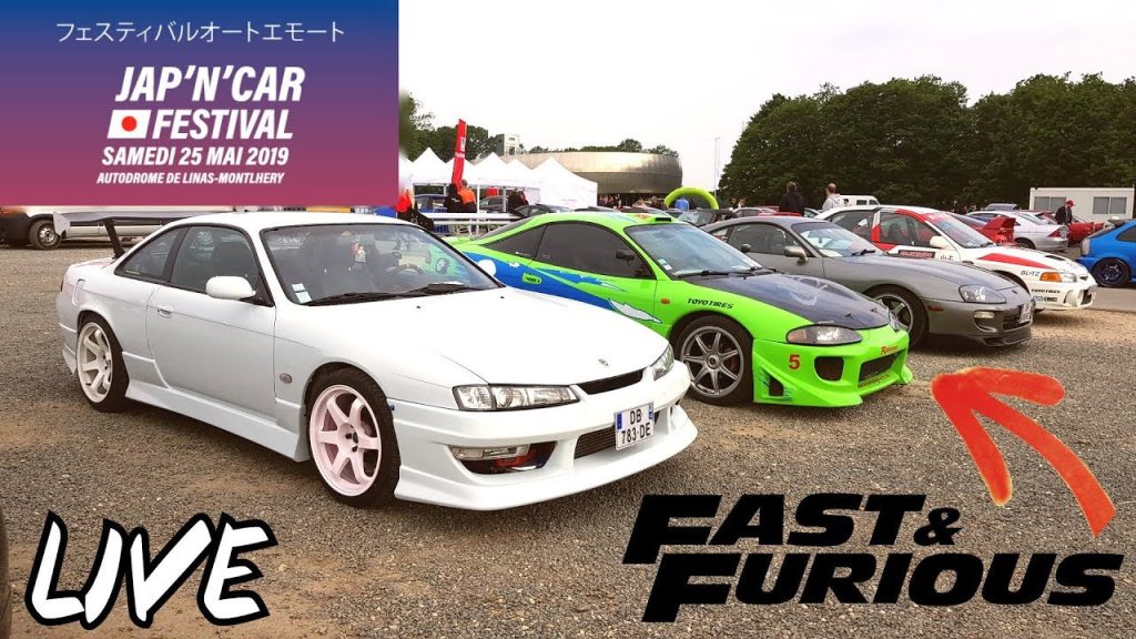 « Live » Fast and Furious en vrai « Jap’N’Car Festival 2019 » (Autodrome linas 100 ans)