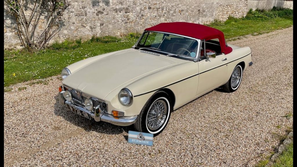 MG B Mk1 de 1964 vendue chez Gt Vintage Classic Cars (Youtube)