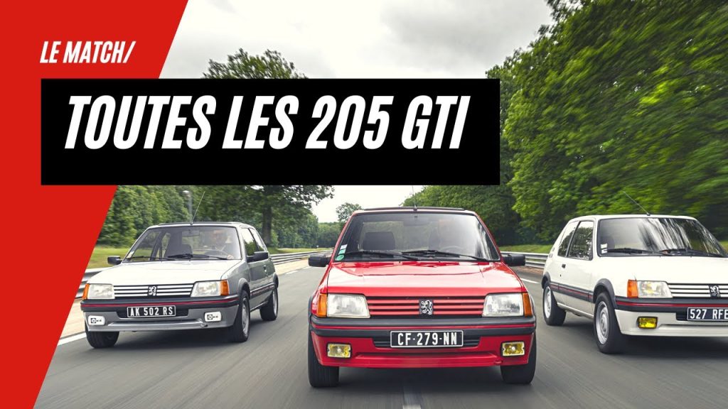 ⚡ Peugeot 205 GTI 1.6 et 1.9 : le match de toutes les versions de la youngtimer star (Youtube)