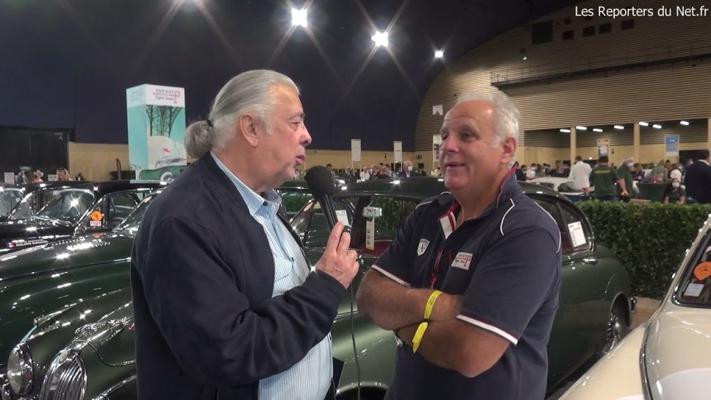 Présentation d’une Jaguar MK2 par Eric Spetebroodt de l’Atelier Arés pour le Tour Auto Optic 2000 – Livre voitures Anciennes françaises, sur Youtube