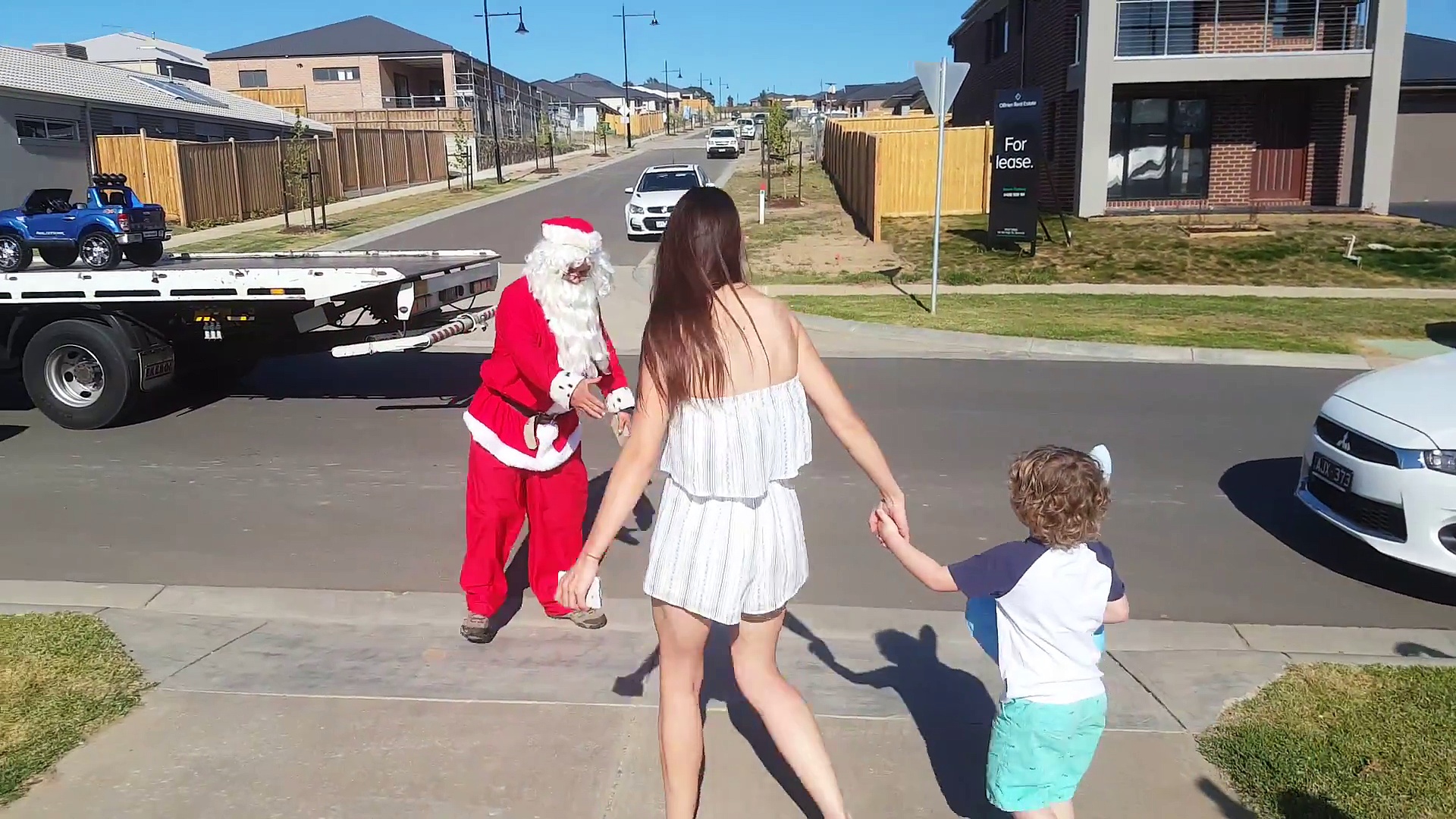 Vimeo Quand le pere noel te livre ta voiture... Incroyable