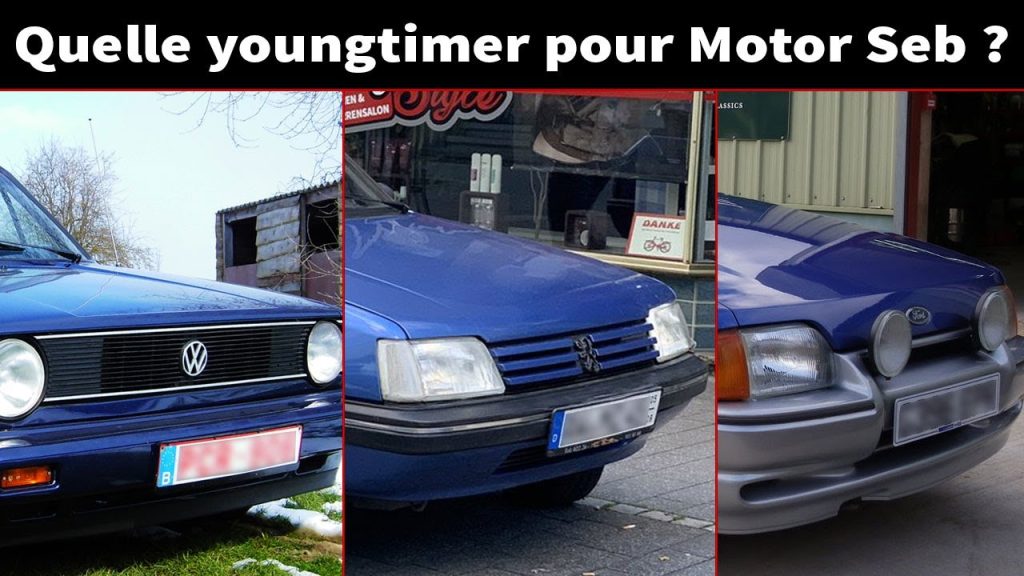 Quelle youngtimer pour Motor Seb ? (Youtube)