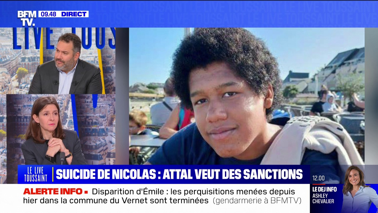 Vimeo Suicide de Nicolas: Gabriel Attal
