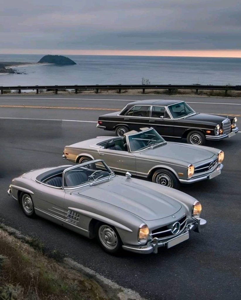 Sur Pinterest: The Three legendary classic Mercedes Benz Family(beau livre voitures anciennes)