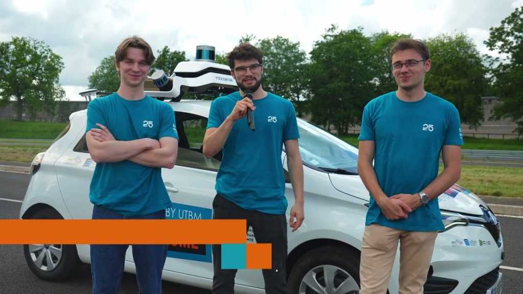 Sur Youtube: Challenge UTAC des véhicules autonomes 2024(Autodrome linas centenaire)